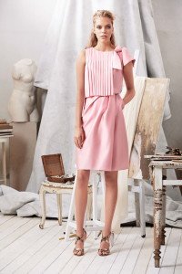 Machka 2015 Spring Summer Collection - Pink Mini Dress