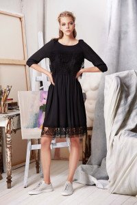 Machka 2015 Spring Summer Collection - Black Dress