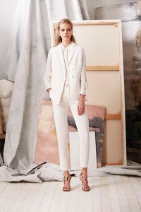 Cream Bussiness Pant and Jacket