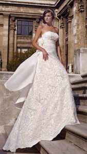 STRAPLESS - BELTED - A LINE SKIRT - HIJAB