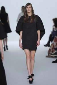 Dice Kayek Spring Summer 2015 Couture Black Mini Dress