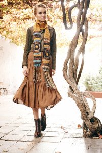 Angels Never Die Light Brown Skirt Knitwear